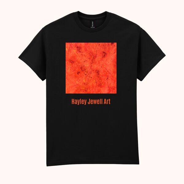 Unisex Graphic Tee With Colourful Abstract Art Design Thumbnail