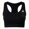 TriDri® seamless '3D fit' multi-sport sculpt solid colour bra Thumbnail