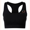 TriDri® seamless '3D fit' multi-sport sculpt solid colour bra Thumbnail