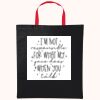 Varsity cotton shopper short handle Thumbnail