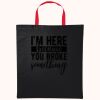 Varsity cotton shopper short handle Thumbnail
