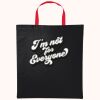 Varsity cotton shopper short handle Thumbnail