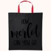 Varsity cotton shopper short handle Thumbnail