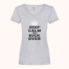 Women's valueweight v-neck T Thumbnail