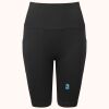 Women’s TriDri® ribbed seamless '3D Fit' cycle shorts Thumbnail