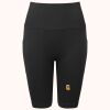 Women’s TriDri® ribbed seamless '3D Fit' cycle shorts Thumbnail