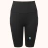 Women’s TriDri® ribbed seamless '3D Fit' cycle shorts Thumbnail